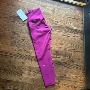 Lululemon wunder train HR 25” leggings
